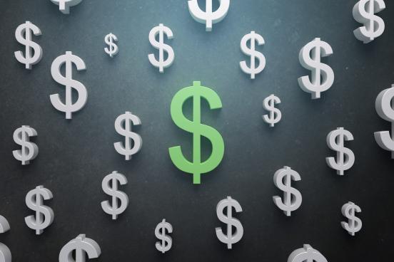 Image of a dollar sign.