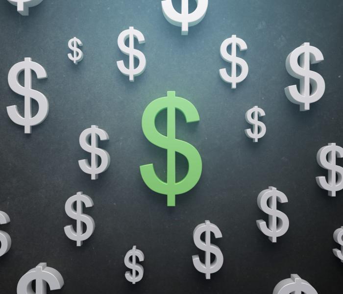 Image of a dollar sign.